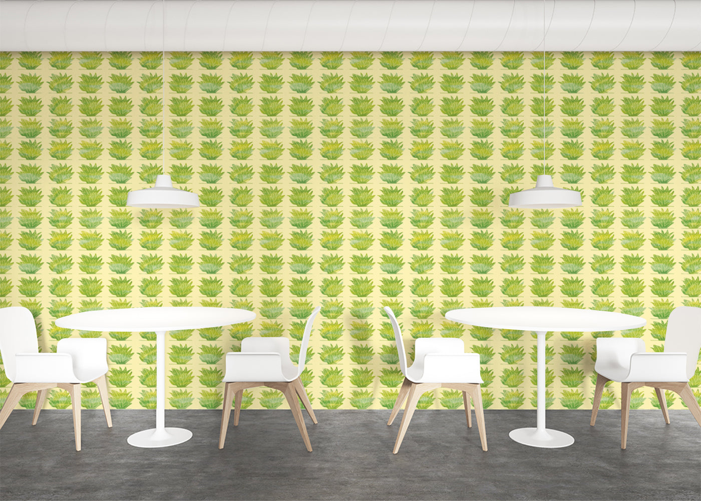 Succulent Symphony - Yellow Green