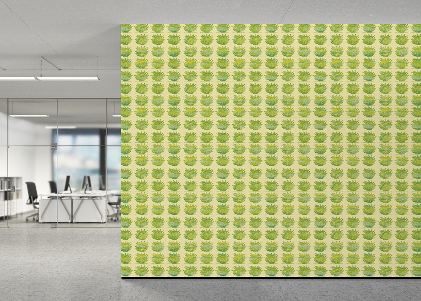 Succulent Symphony - Yellow Green