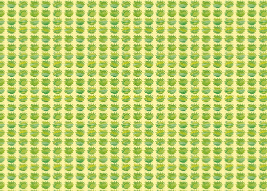 Succulent Symphony - Yellow Green