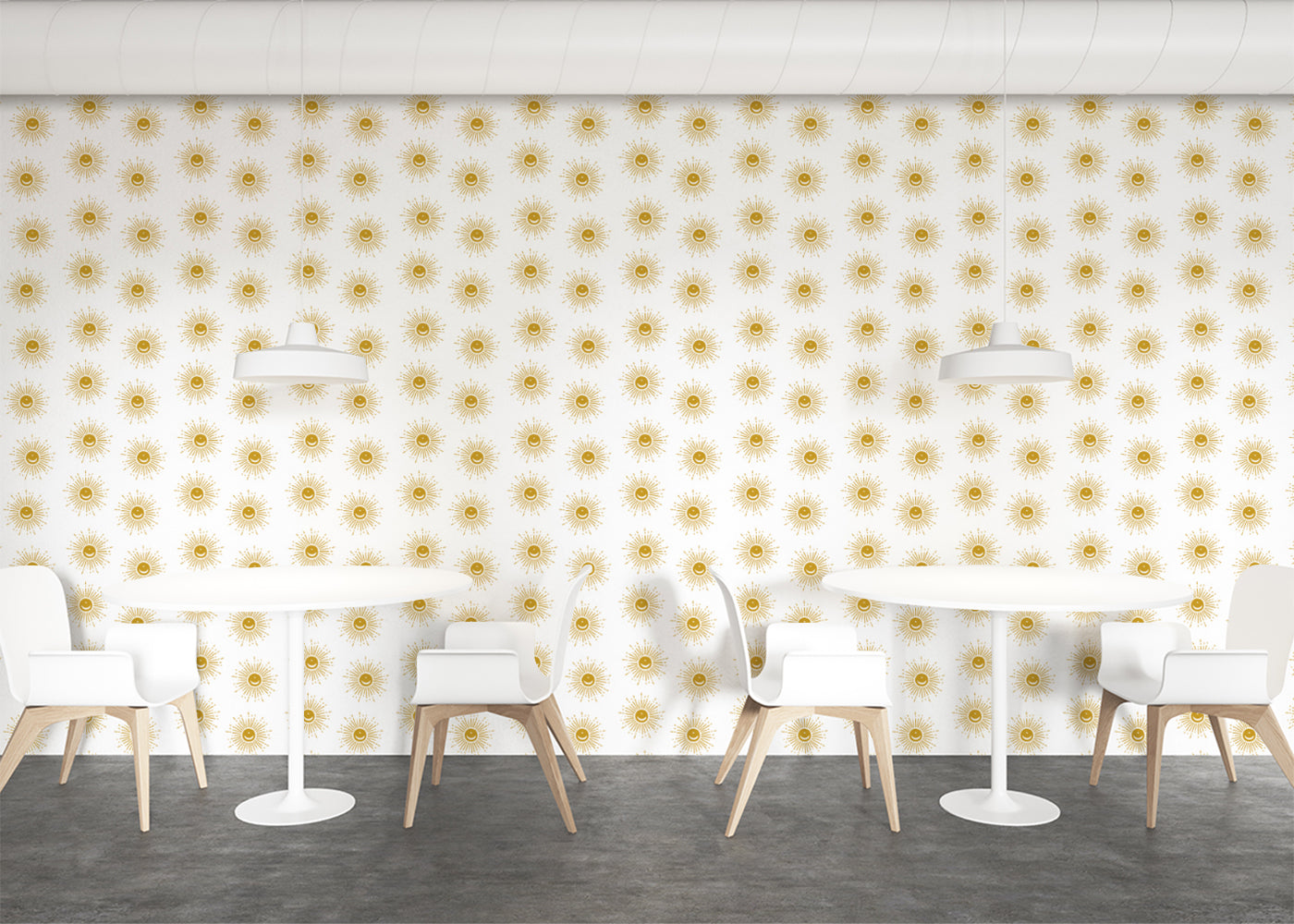 Sunburst Array - Yellow