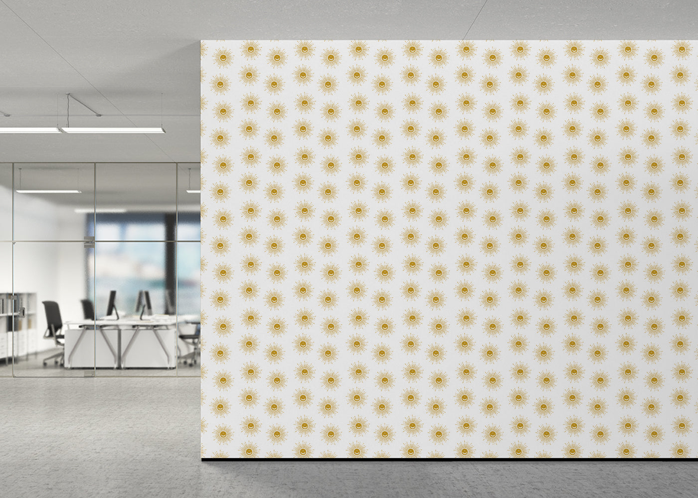 Sunburst Array - Yellow