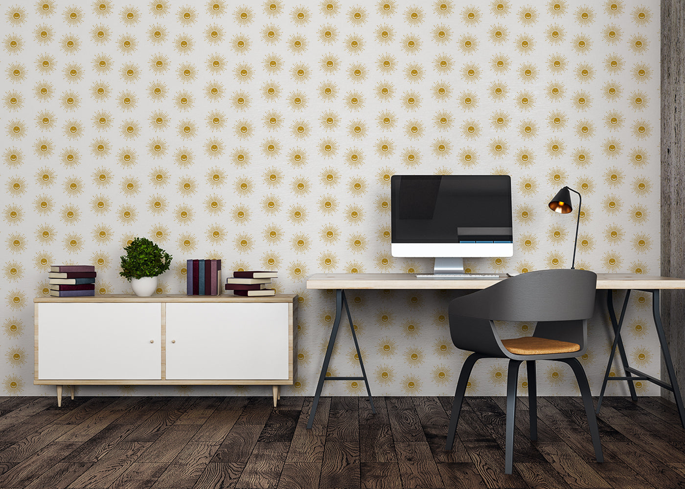 Sunburst Array - Yellow
