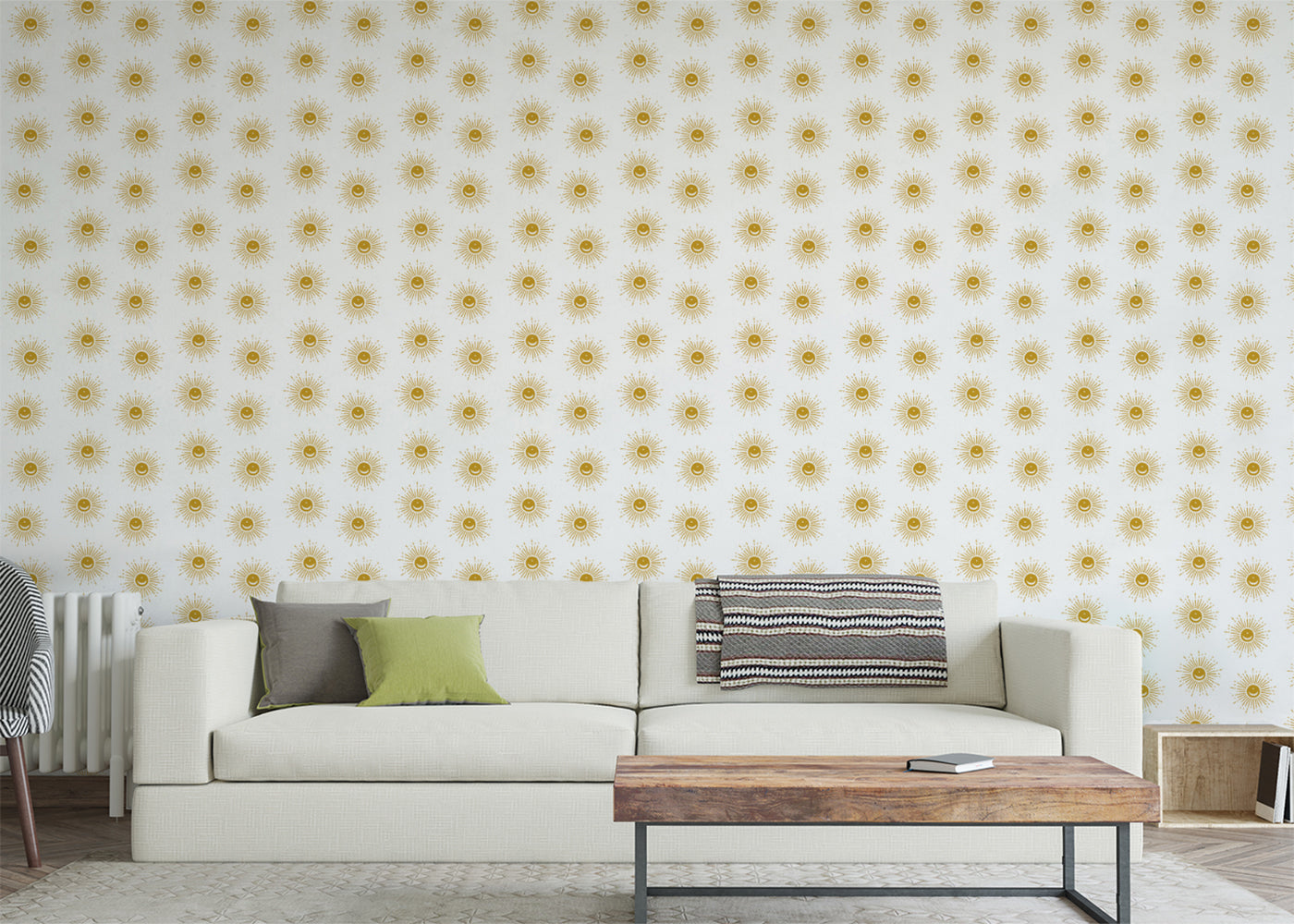 Sunburst Array - Yellow