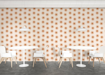 Sunburst Array - Red Orange