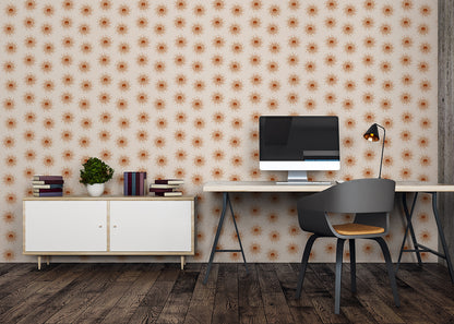 Sunburst Array - Red Orange