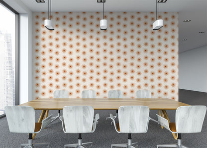 Sunburst Array - Red Orange