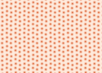 Sunburst Array - Red Orange
