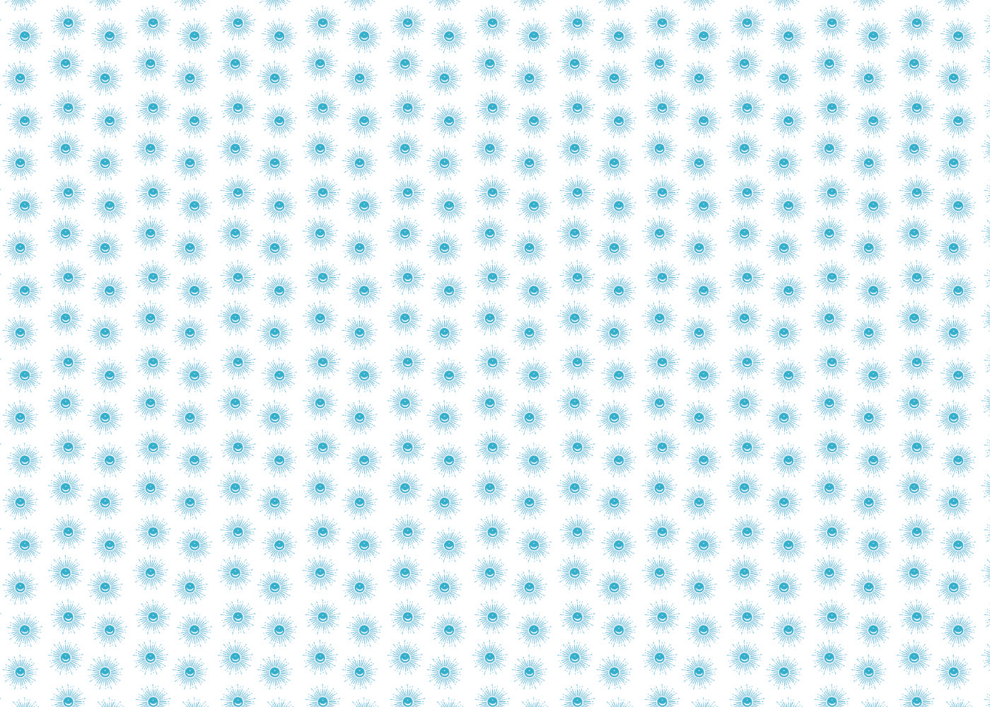 Sunburst Array - Blue