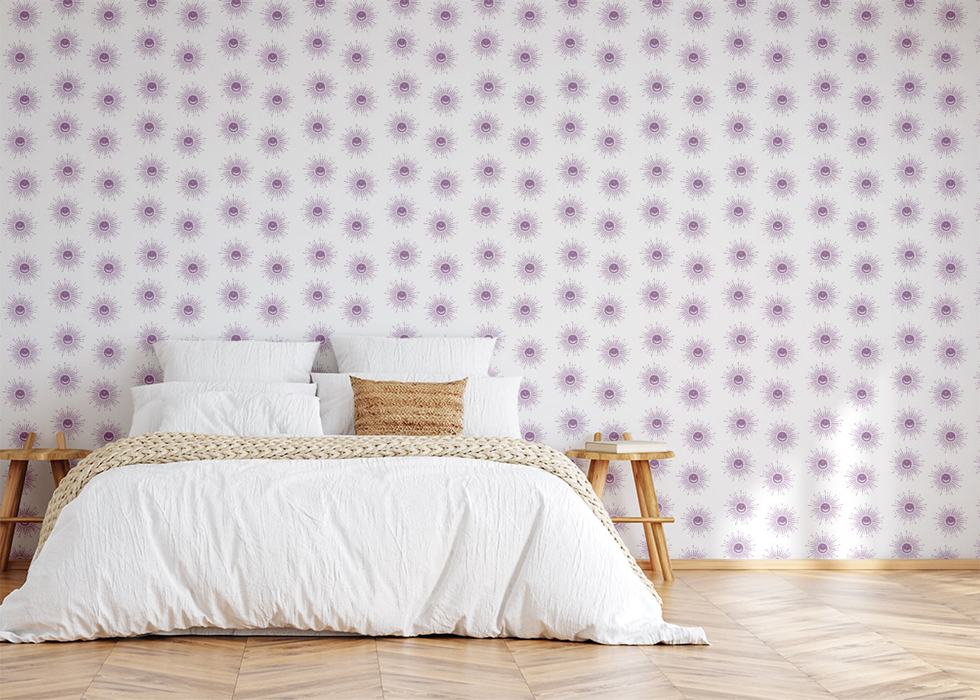 Sunburst Array - Purple