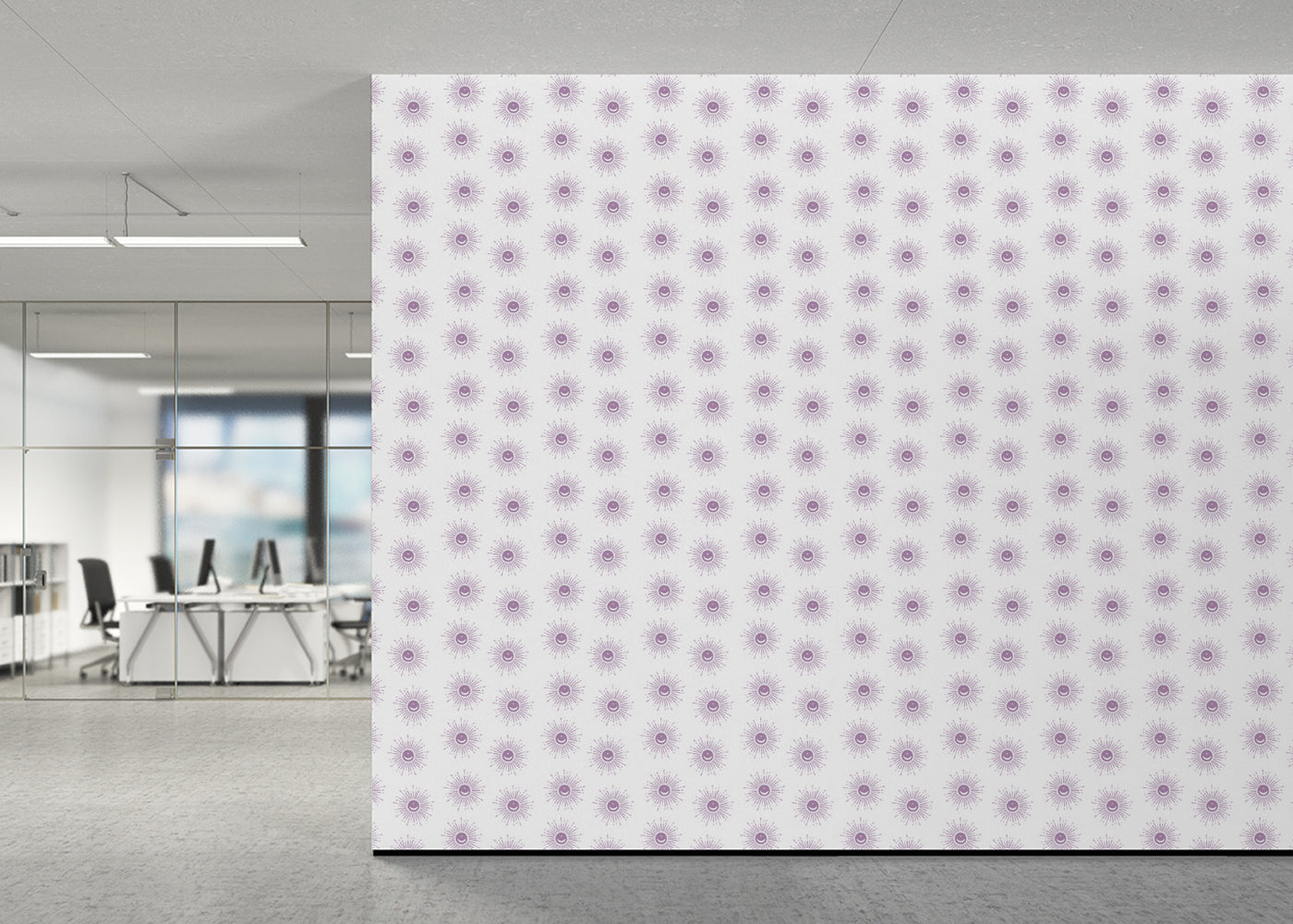 Sunburst Array - Purple