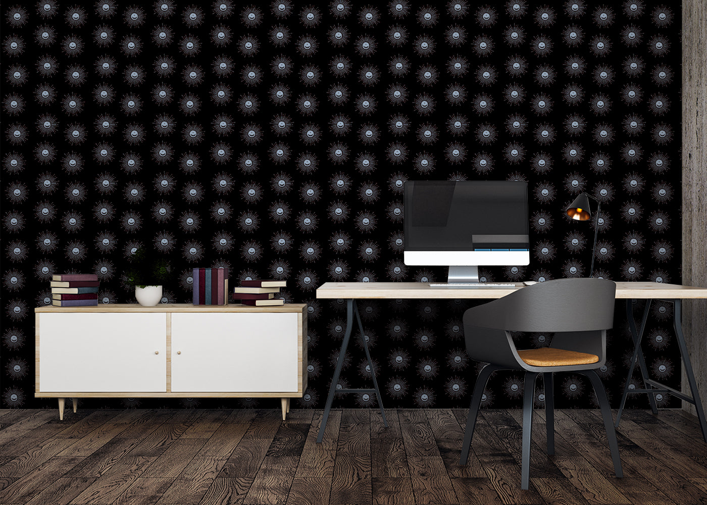 Sunburst Array - Black