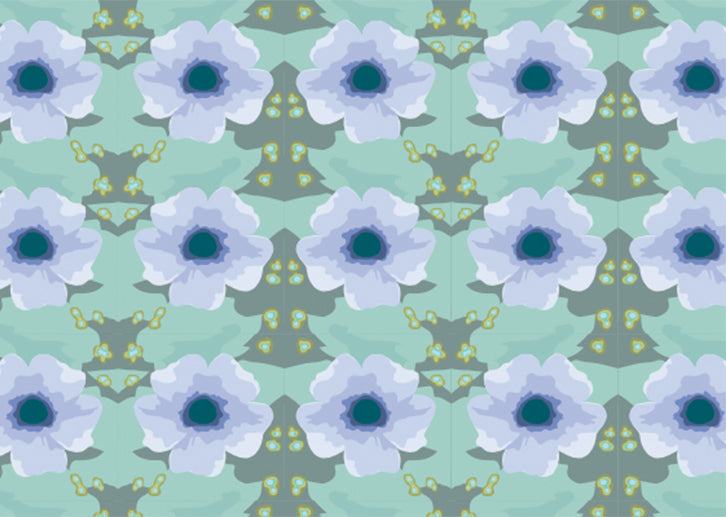 Thunbergia - Periwinkle