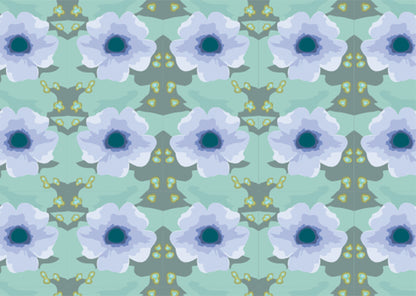 Thunbergia - Periwinkle