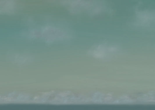 Sky Suite Mural - Pale Wash - Sample