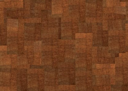 Loosely Woven Mural - Burnt Orange
