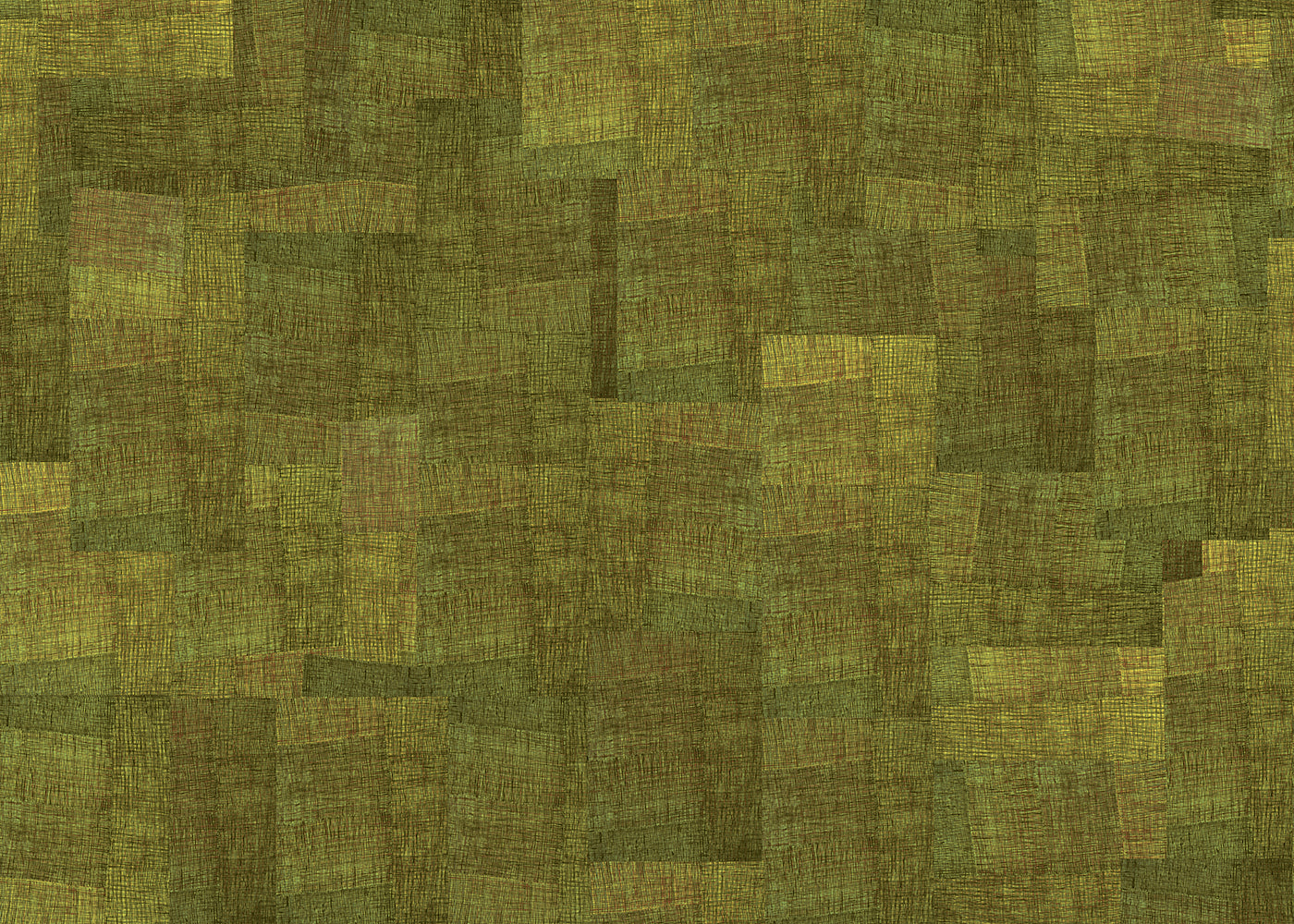 Loosely Woven Mural - Bright Straw
