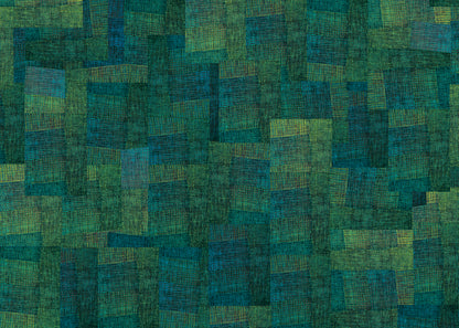 Loosely Woven Mural - Garden Shade