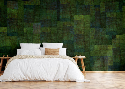 Loosely Woven Mural - Rice Paddy