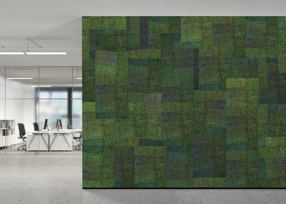Loosely Woven Mural - Rice Paddy