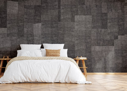 Loosely Woven Mural - Crow Quill