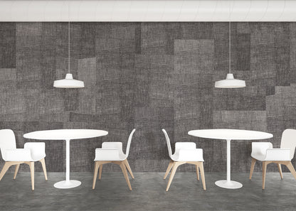 Loosely Woven Mural - Crow Quill