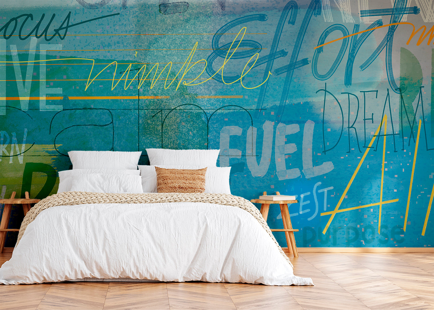 Positivo Mural - Violet