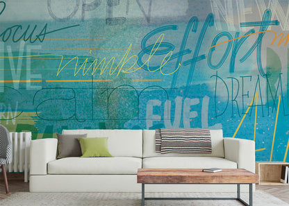 Positivo Mural - Violet