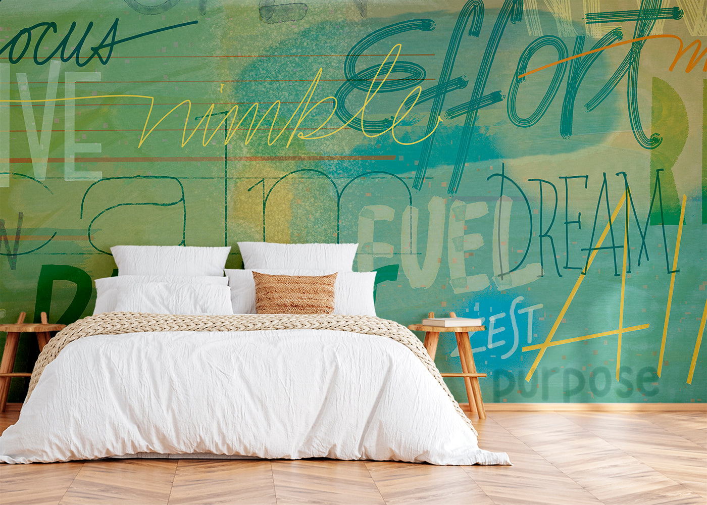 Positivo Mural - Yellow