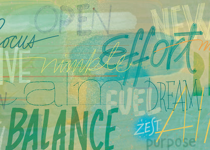 Positivo Mural - Yellow