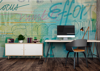 Positivo Mural - Bleached Out