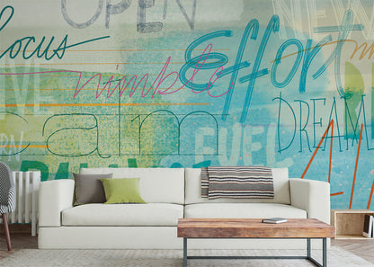 Positivo Mural - Bleached Out