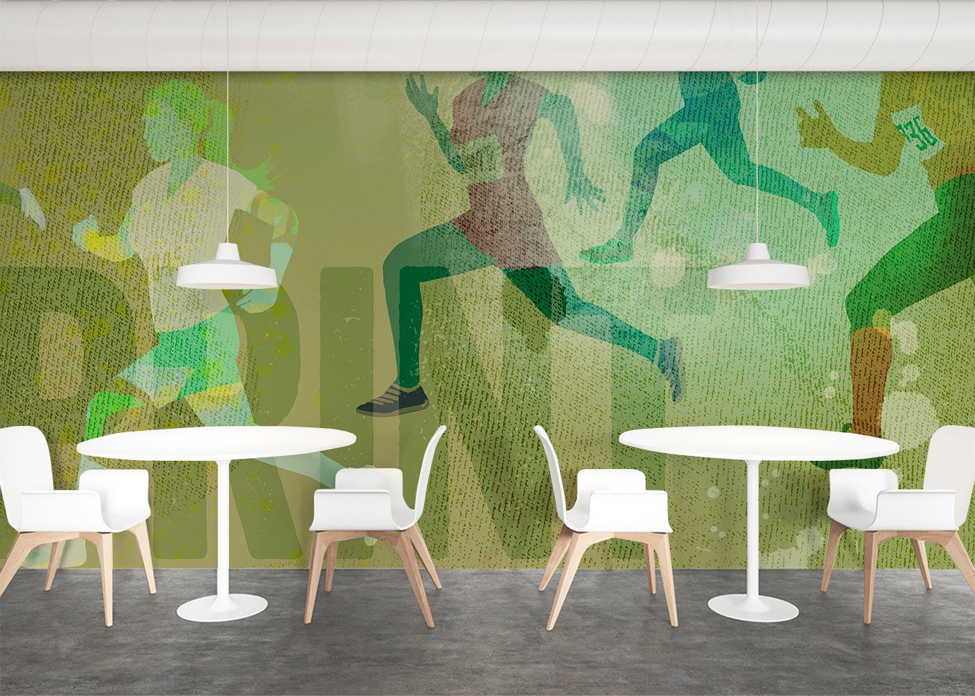 Sprint Mural - Green