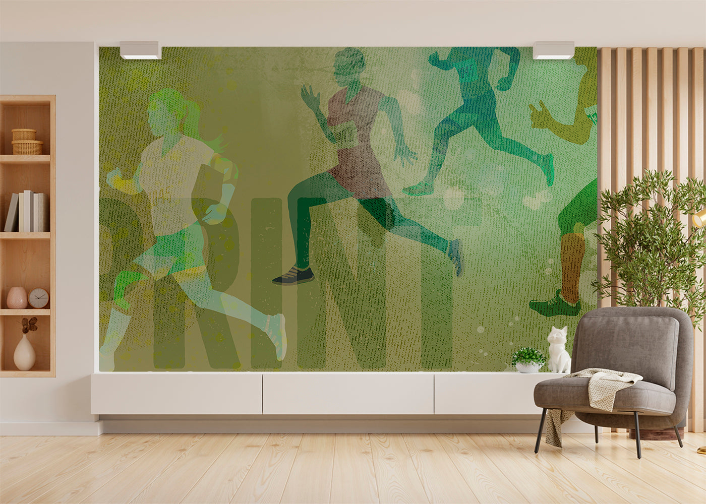 Sprint Mural - Green