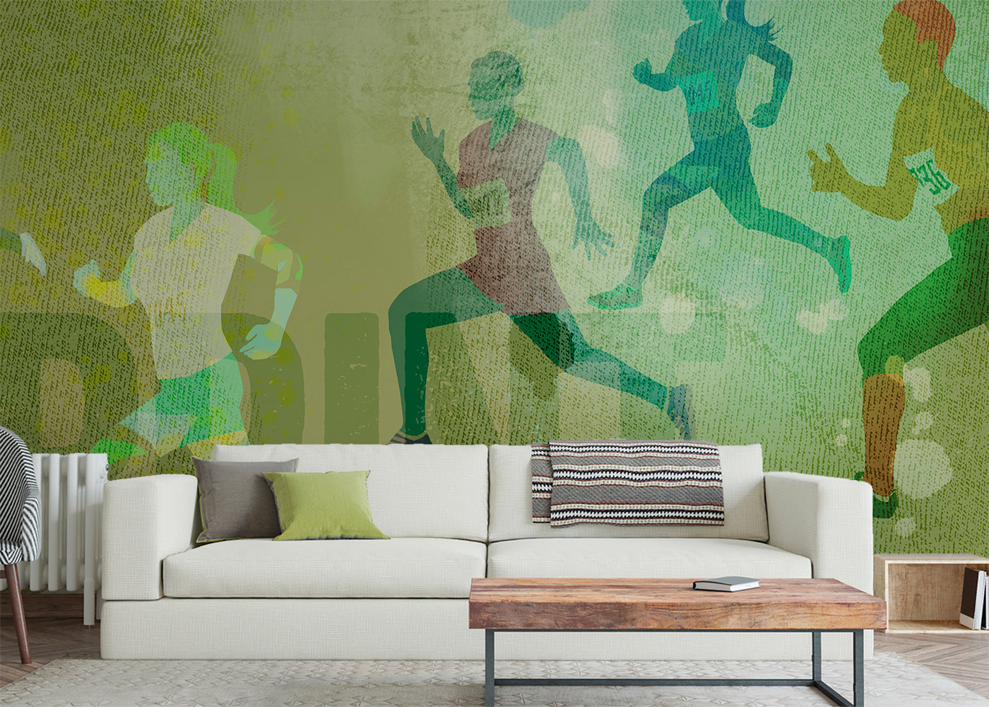 Sprint Mural - Green