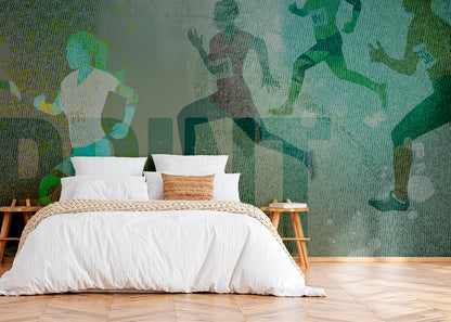 Sprint Mural - Gray