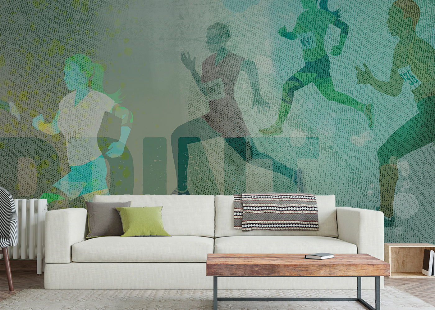 Sprint Mural - Gray