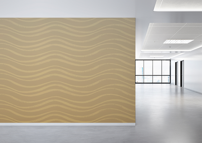 Wave Wall 2 - Golden Waves
